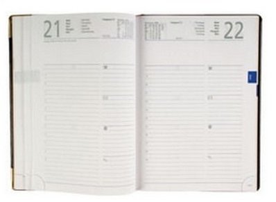 Ежедневник Letts UMBRIA, A5, золотистый