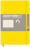 Записная книжка Leuchtturm Paperback В6+ (в линейку), 123 стр., мягкая обложка, лимонная