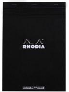 Блокнот Rhodia dotPad №18, A4, точка, 80 г, черный