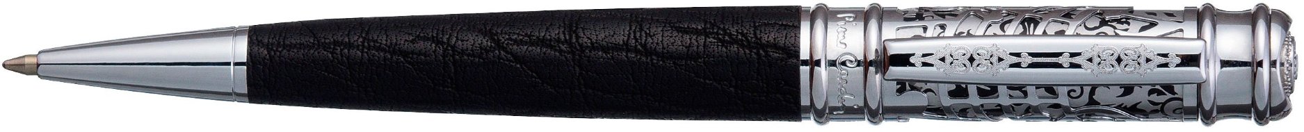 Шариковая ручка Pierre Cardin Leather черная кожа
