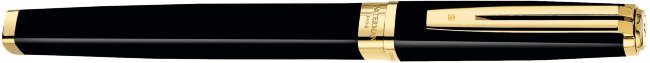 Перьевая ручка Waterman Exception Slim, Black GT Перьевая ручка Waterman Exception Slim, Black GT