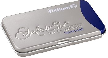 Картридж для ручек перьевых Pelikan Edelstein EIBT6, Sapphire, 6 шт
