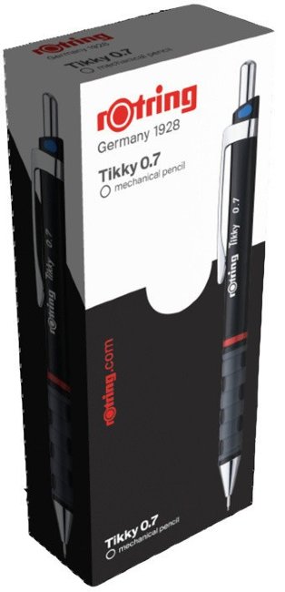 Карандаш механический Rotring Tikky 1904696 0.7мм черный