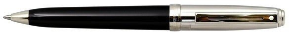Шариковая ручка Sheaffer Prelude Black Barrel Palladium Plated CT