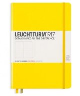 Записная книжка Leuchtturm A5 (в точку), 251 стр., твердая обложка, лимонная