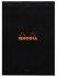 Блокнот Rhodia Basics №18, A4, без линовки, 80 г, черный