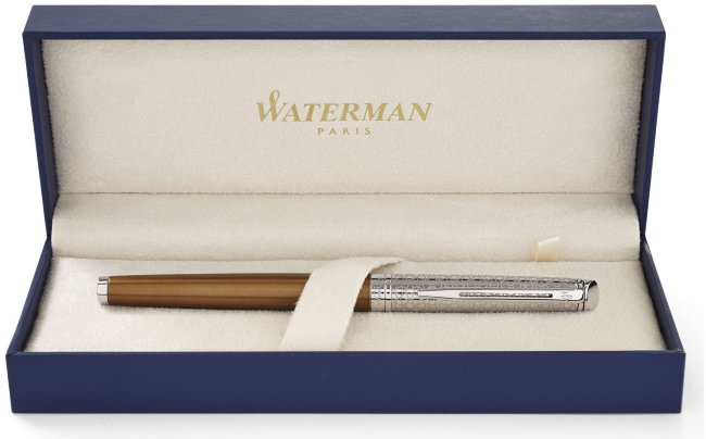 Перьевая ручка Waterman Hemisphere Deluxe, Privee Bronze Satine Перьевая ручка Waterman Hemisphere Deluxe, Privee Bronze Satine