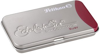 Картридж для ручек перьевых Pelikan Edelstein EIRT6, рубиновый, 6 шт