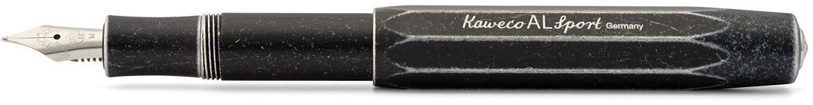 Ручка перьевая AL Sport Stonewashed BB 1.3мм чёрный состаренный корпус