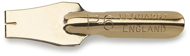 Перо Manuscript Poster 6мм позолоченное Перо Manuscript Poster 6мм позолоченное