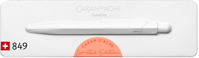 Шариковая ручка Caran d'Ache Office 849 Claim Your Style 3 Tangerine