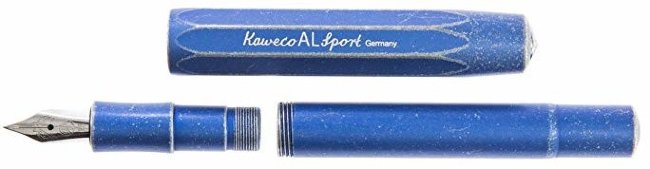 Ручка перьевая AL Sport Stonewashed EF 0.5мм синий состаренный корпус