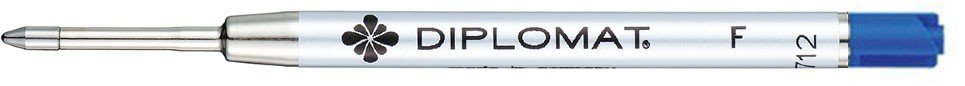 Стержень Diplomat для шариковой ручки, синий, F (тонкий)