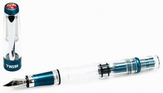 Ручка перьевая TWSBI Diamond 580 AL R ярко-синий