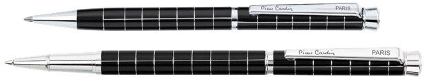 Набор Pierre Cardin PEN and PEN шариковая ручка и роллер, черный Набор Pierre Cardin PEN and PEN шариковая ручка и роллер, черный