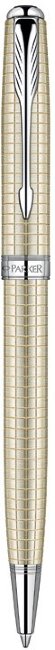 Шариковая ручка Parker Sonnet`10 Cisele Decal K535 Silver CT