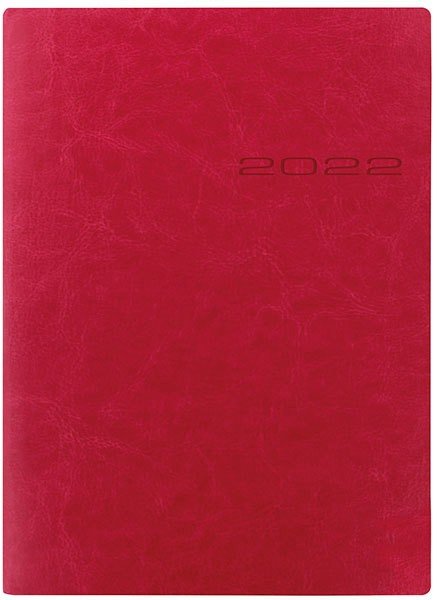 Ежедневник Letts  LECASSA A5 искусственная кожа, кремовые страницы, мягкая обложка, розовый