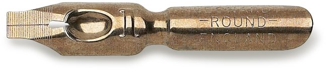 Перо Manuscript Round Hand №0 3.75мм бронзовое Перо Manuscript Round Hand №0 3.75мм бронзовое