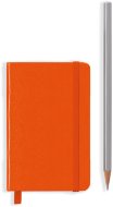 Записная книжка  Leuchtturm Mini A7 (в линейку), 171 стр., твердая обложка, оранжевая