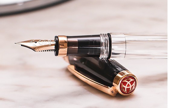 Ручка перьевая TWSBI Diamond 580 RG II темно-серый Ручка перьевая TWSBI Diamond 580 RG II темно-серый