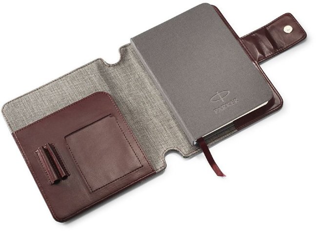 Набор: органайзер и ручка перьевая Parker Sonnet F540, Pearl Metal PGT Набор: органайзер и ручка перьевая Parker Sonnet F540, Pearl Metal PGT