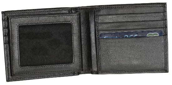 Портмоне Visconti горизонтальное, черный