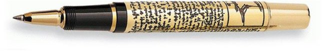 Ручка чернильная (роллер) Aurora Limited Edition Leonardo da Vinci (золото, лак бордо) Ручка чернильная (роллер) Aurora Limited Edition Leonardo da Vinci (золото, лак бордо)