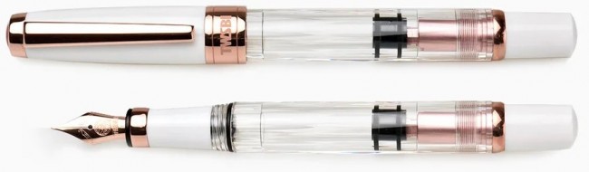 Ручка перьевая TWSBI Diamond 580 RG II Fountain Pen белый Ручка перьевая TWSBI Diamond 580 RG II Fountain Pen белый