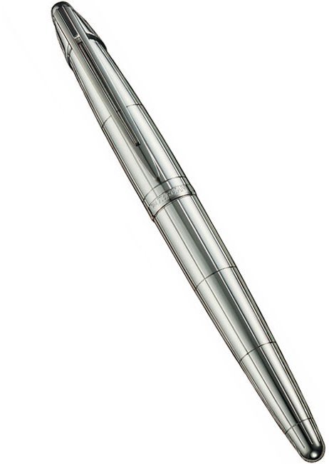 Перьевая ручка Waterman Edson White  Silver Перьевая ручка Waterman Edson White  Silver