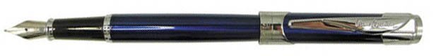Перьевая ручка Pierre Cardin Les Plus, синий лак