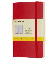 Блокнот Moleskine CLASSIC SOFT, клетка, красный