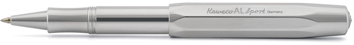 Ручка гелевая (роллер) AL Sport  RAW 0.7мм цвет корпуса серебряный