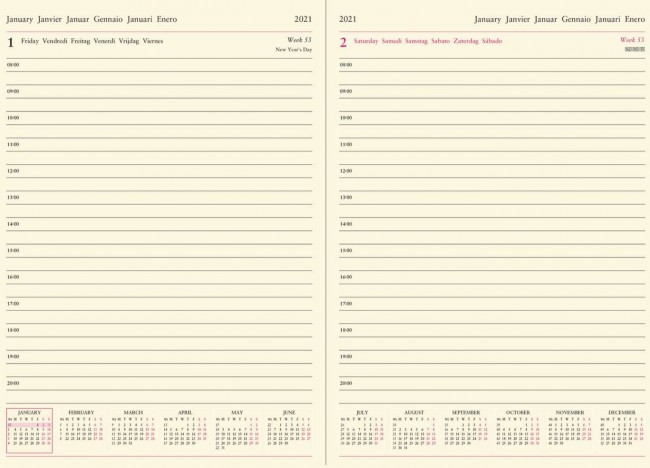 Ежедневник Letts  LECASSA A5 искусственная кожа, кремовые страницы, мягкая обложка, темно-зеленый