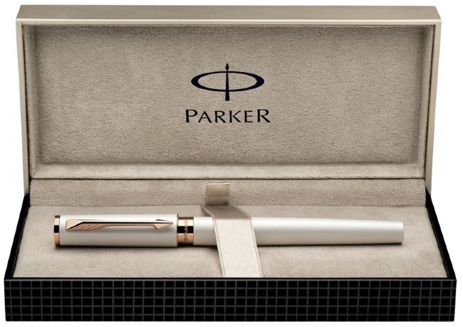Ручка-5й пишущий узел Parker Ingenuity Slim F501, Pearl PGT