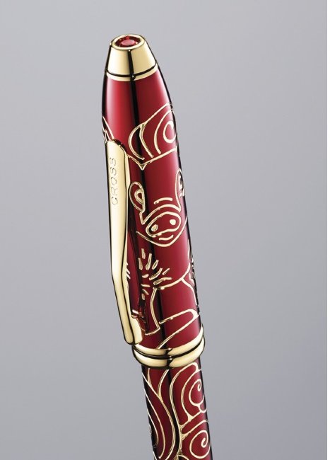 Перьевая ручка Cross Chinese Zodiac Townsend Year of the Pig Перьевая ручка Cross Chinese Zodiac Townsend Year of the Pig