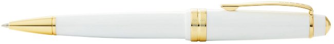Шариковая ручка Cross Bailey Light Polished White Resin and Gold Tone Шариковая ручка Cross Bailey Light Polished White Resin and Gold Tone