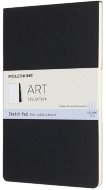 Блокнот для рисования Moleskine ART SOFT SKETCH PAD Large 130х210мм 48стр. мягкая обложка, черный