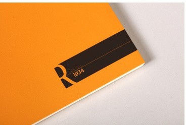 Блокнот Rhodia Basics "le R" №18, A4, без линовки, 90 г, оранжевый Блокнот Rhodia Basics "le R" №18, A4, без линовки, 90 г, оранжевый