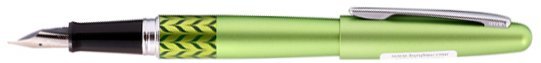 Перьевая ручка Pilot Metropolitan Retro Pop M (зеленый корпус)