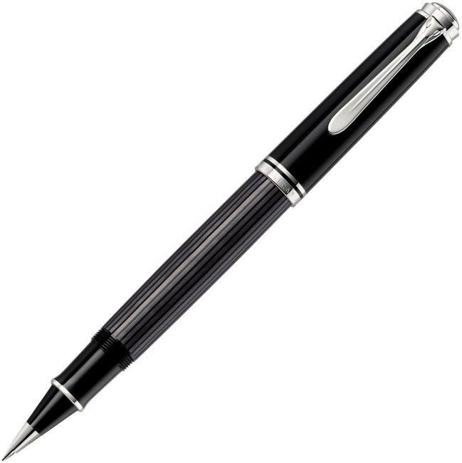 Роллер Pelikan Souveraen Stresemann R 405, антрацитовый, подарочная коробка Роллер Pelikan Souveraen Stresemann R 405, антрацитовый, подарочная коробка