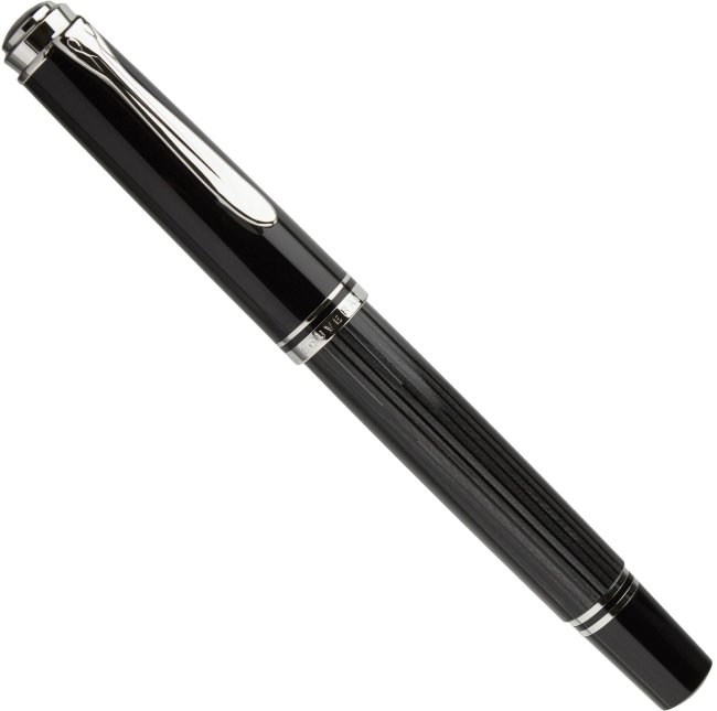 Роллер Pelikan Souveraen Stresemann R 405, антрацитовый, подарочная коробка Роллер Pelikan Souveraen Stresemann R 405, антрацитовый, подарочная коробка