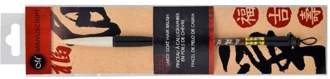 Кисть большая Manuscript Chinese Calligraphy 12х80см Кисть большая Manuscript Chinese Calligraphy 12х80см