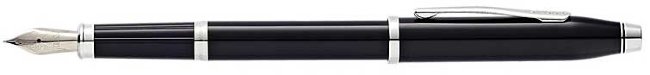 Перьевая ручка Cross Century II Black lacquer, перо F Перьевая ручка Cross Century II Black lacquer, перо F