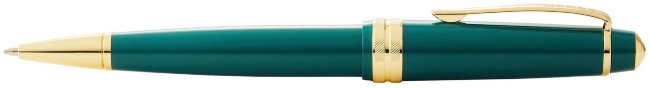 Шариковая ручка Cross Bailey Light Polished Green Resin and Gold Tone