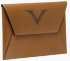  Кожаная папка-конверт А4 Visconti VSCT цвет коньячный