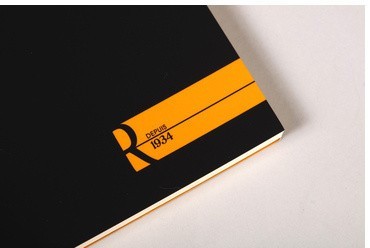 Блокнот Rhodia Basics "le R" №18, A4, без линовки, 90 г, черный Блокнот Rhodia Basics "le R" №18, A4, без линовки, 90 г, черный