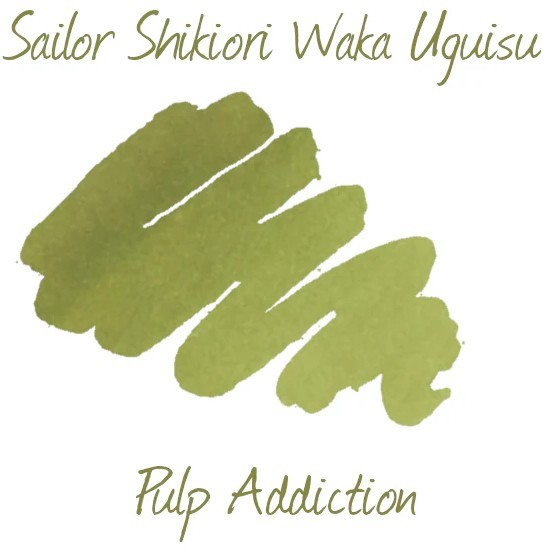 Чернила SAILOR SHIKIORI Waka Uguisu, 20 мл Чернила SAILOR SHIKIORI Waka Uguisu, 20 мл