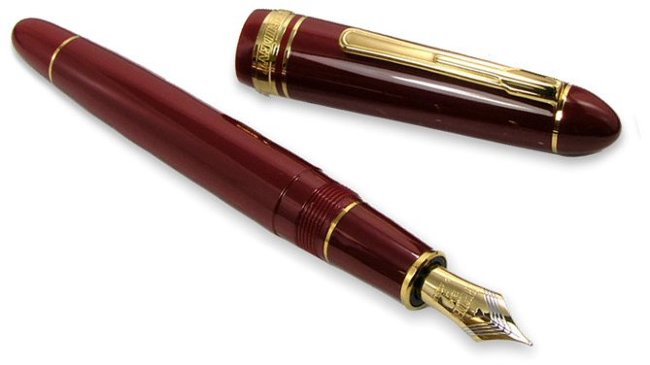 Ручка перьевая Platinum President, красное вино Ручка перьевая Platinum President, красное вино