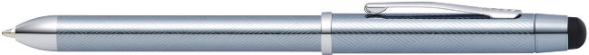 Шариковая ручка двухцветная и механический карандаш Cross Tech3+ Engraved Frosty Steel Шариковая ручка двухцветная и механический карандаш Cross Tech3+ Engraved Frosty Steel
