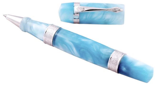 Ручка-роллер Ancora Perla Blue Silver Ручка-роллер Ancora Perla Blue Silver